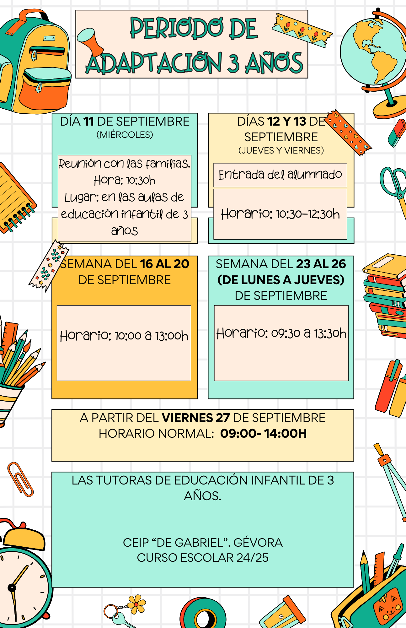 periodo de adaptación